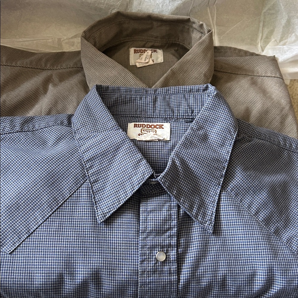 2 Country and Western long sleeve shirts